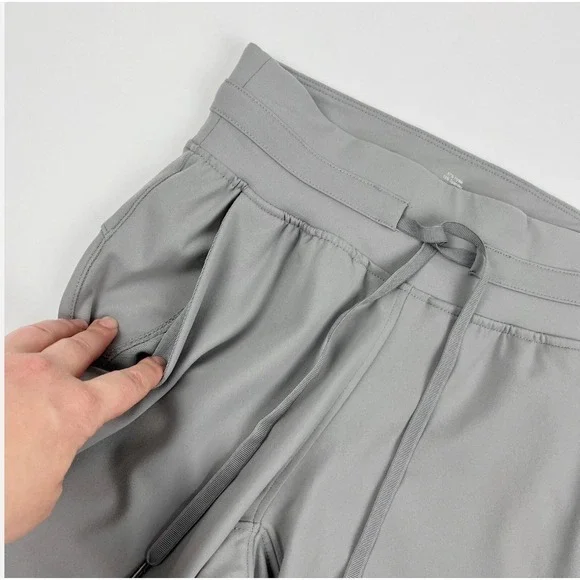 ZYIA‎ Active Ascend Jogger Pants Women's Large Gray High Rise Athletic Pockets - Picture 10 of 12